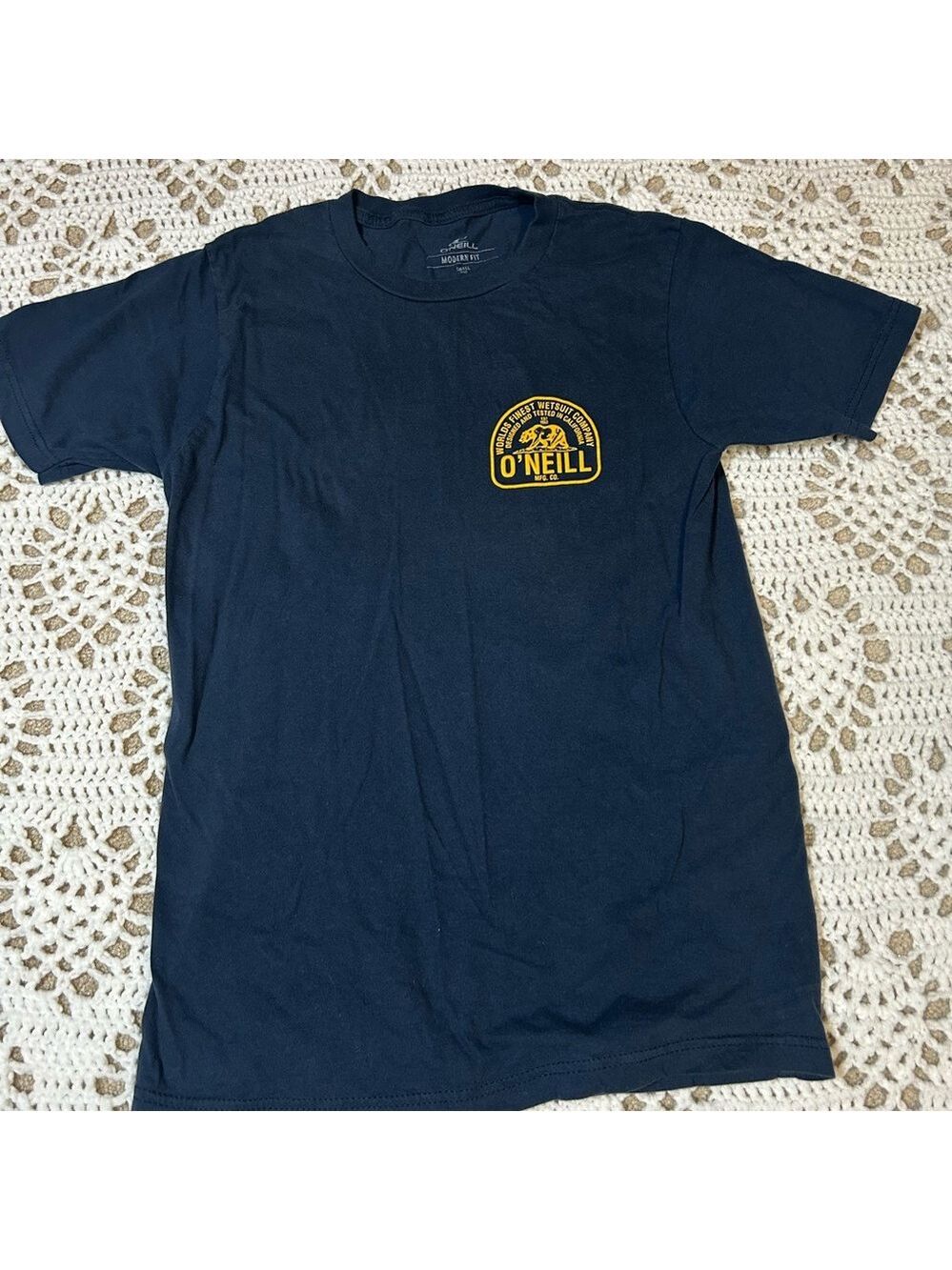 O'NEILL WETSUIT CALIFORNIA BEACH SURF SURFBOARD SURFING TEE T SHIRT Mens Small - Picture 2 of 8
